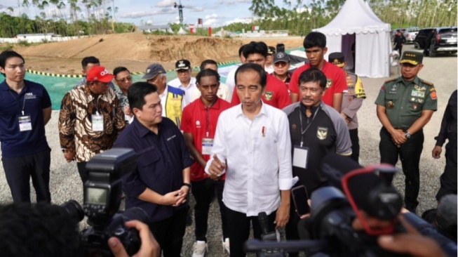 Pembangunan TC Timnas Tepat Waktu, Presiden Joko Widodo Berikan Pujian