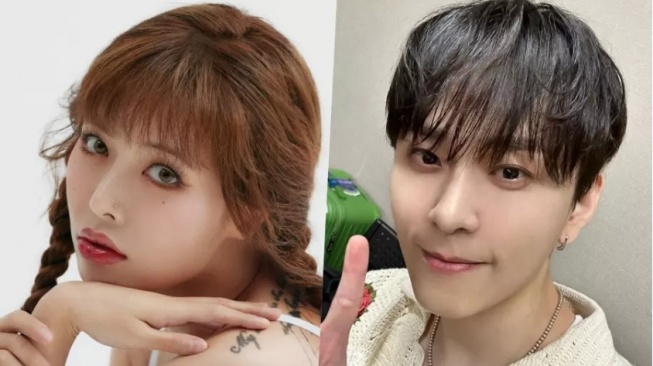 HyunA dan Yong Junhyung (Soompi)