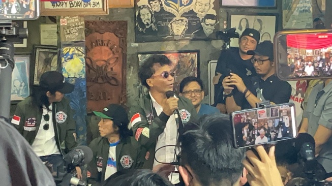 Dukung Ganjar-Mahfud, Slank Kasih Hadiah Lagu Khusus 'Salam Metal'