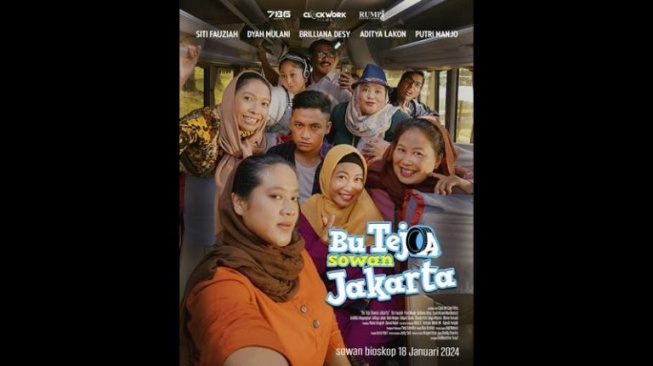 Review Film Bu Tejo Sowan Jakarta, Komedinya Receh tapi Kocak!