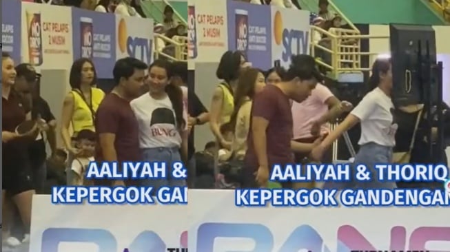 Aaliyah Massaid dan Thariq Halilintar (instagram)