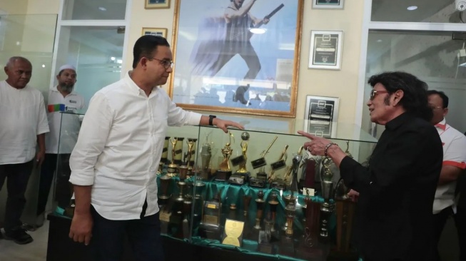 Bertemu Rhoma Irama, Anies Baswedan: Mohon Doa Restu Supaya Bisa Menjalankan Amanat Perubahan