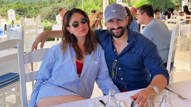 Saif Ali Khan dan Kareena Kapoor. [Instagram]