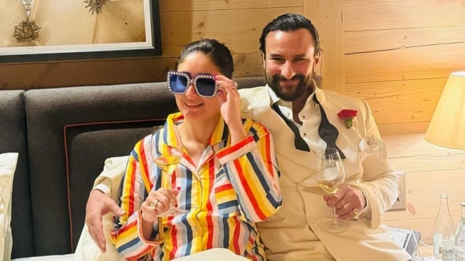 Saif Ali Khan dan Kareena Kapoor. [Instagram]