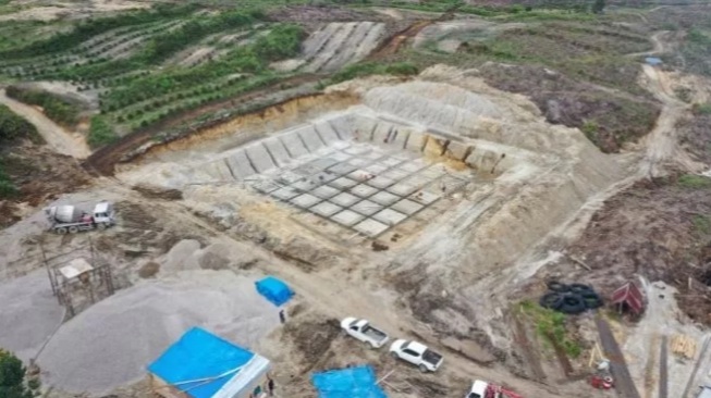 Pembangunan Food Estate di Humbang Hasundutan. (Dok: Kementerian PUPR)