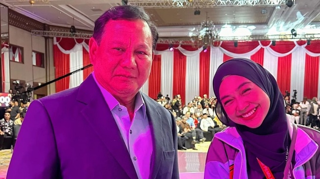 All In! Ria Ricis Gabung Deretan Artis Pendukung Prabowo Subianto dan Gibran Rakabuming Raka