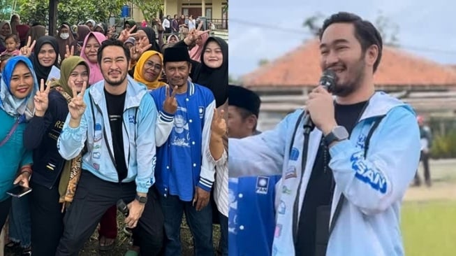 Adu Gaya Artis Caleg saat Kampanye (Instagram/@ritchieismail)