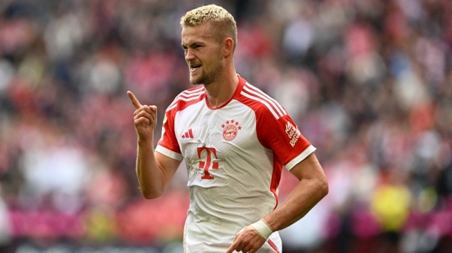 Bek Bayern Munich, Matthijs de Ligt. [CHRISTOF STACHE / AFP]