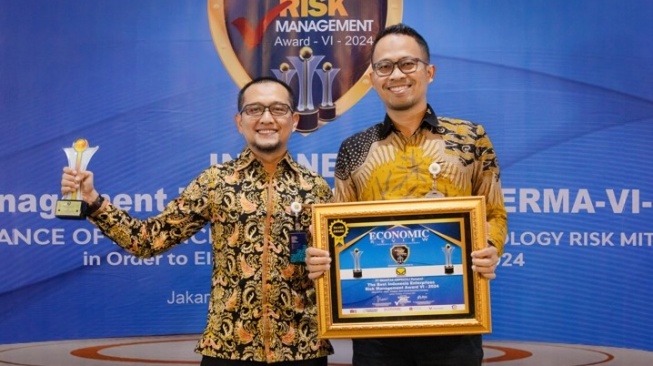 Komitmen Terapkan Manajemen Risiko, Brantas Abipraya Kantongi Enterprise Risk Management Award