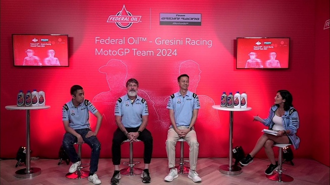 Federal Oil Kembali Dukung Tim Gresini Racing MotoGP di 2024. (Foto: Federal Oil)