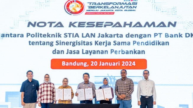 Perluas Layanan Finansial, Bank DKI Gandeng FEB Unpad dan Politeknik STIA LAN