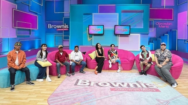 Ivan Gunawan kembali syuting Brownis Trans TV (Instagram/@ruben_onsu)