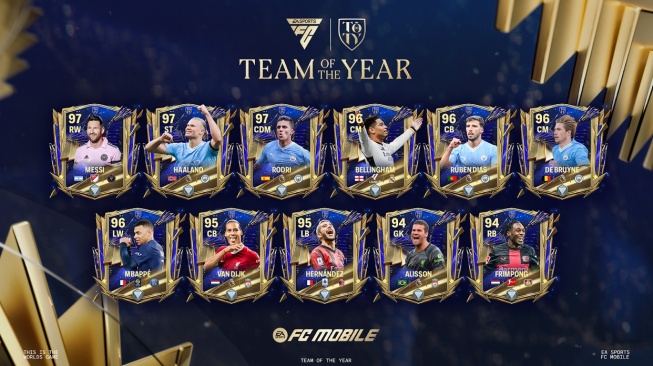 Team of The Year EA Sports FC. [Dok. EA]