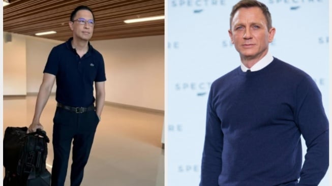 Disebut Mirip James Bond, Begini Adu Gaya Tom Lembong vs Daniel Craig