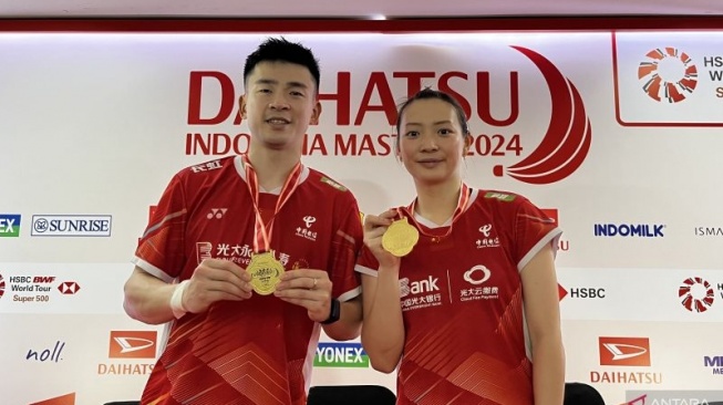 Juara di Indonesia Masters 2024, Zheng/Huang Tak Menyangka Telah Koleksi 8 Gelar Juara di Istora