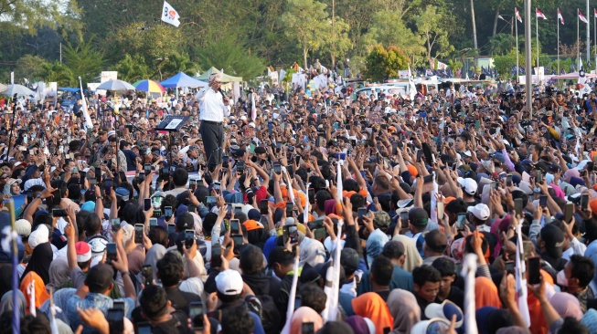 Anies Kampanye Akbar di Dumai, Sebut Perubahan Semakin Kuat