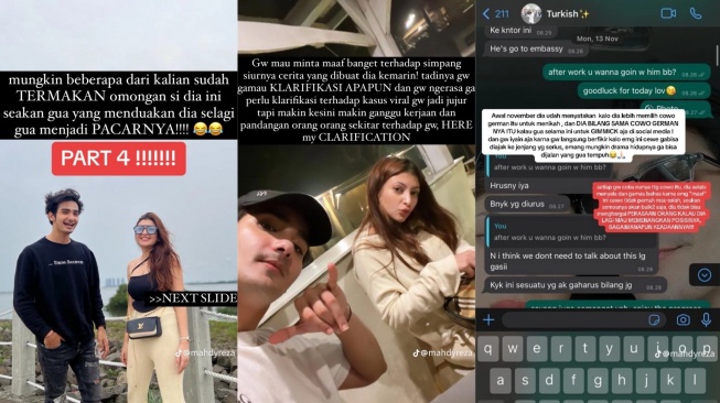 Klarifikasi Mahdy Reza Tentang Hubungannya dengan Sarah Keihl (TikTok)