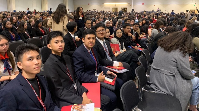 Asah Kemampuan Bersaing Global, Sederet Siswa SMA Ini Ikut Harvard Model United Nations di AS