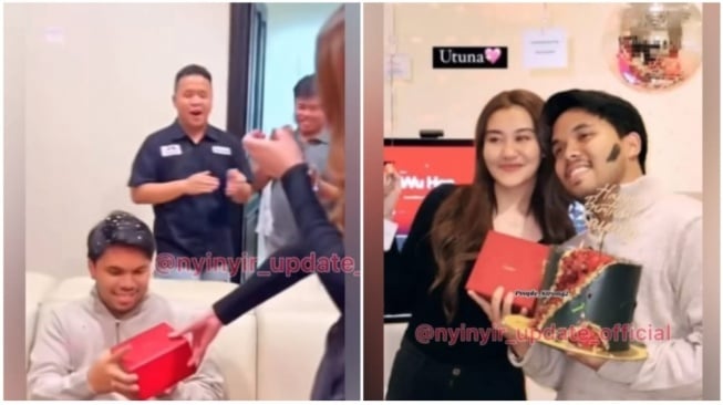 Aaliyah Massaid dan Thariq Halilintar (Instagram/@rumpi_gosip)