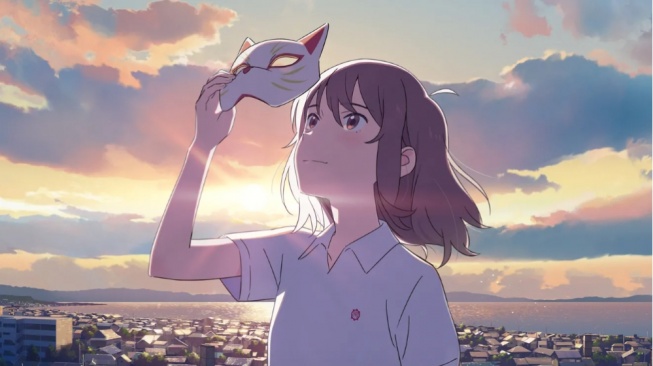 Review Anime 'A Whisker Away', Topeng Ajaib yang Mengubah Kehidupan