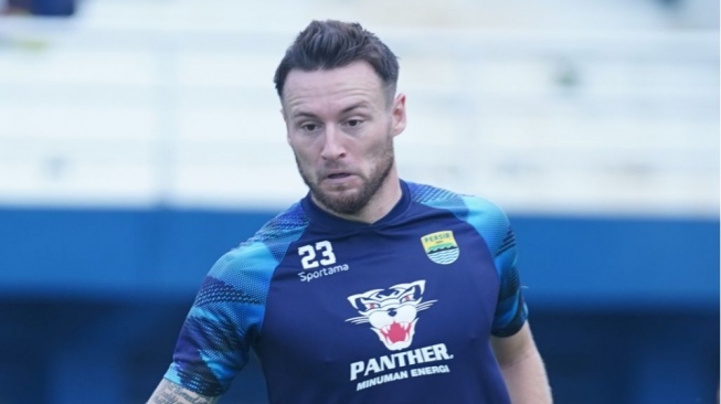 Gelandang Persib, Marc Klok (persib.co.id)