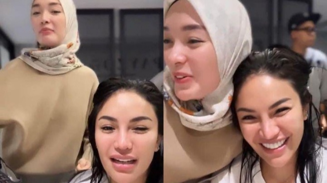 Reaksi Nikita Mirzani Lihat Zaskia Gotik Berhijab Tuai Cibiran