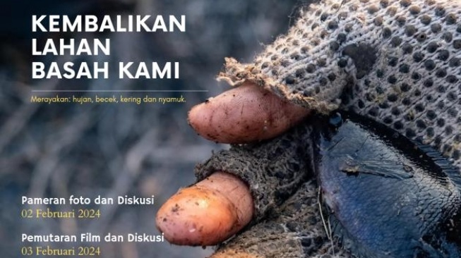 Kembalikan Lahan Basah Kami, Aksi Generasi Muda Sumsel untuk Masa Depan Lingkungan