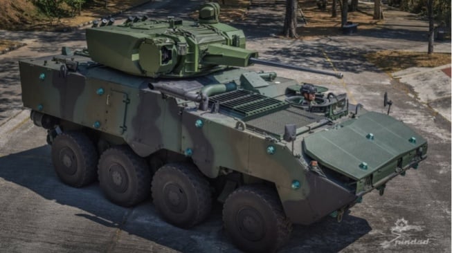 Spesifikasi Meriam Ares UT30MK2 yang Terpasang di IFV Pandur II Milik TNI