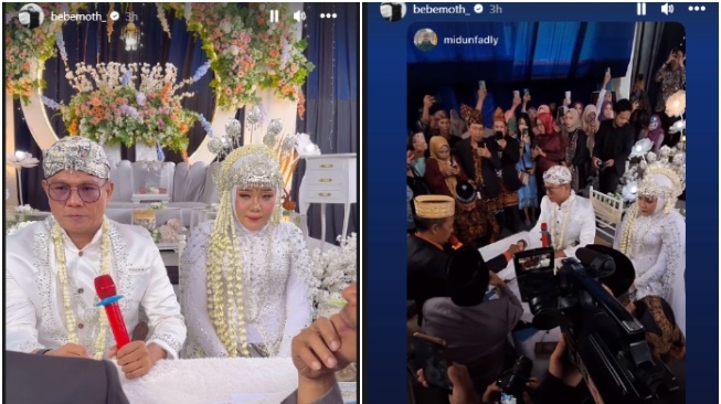 Andika Kangen Band menikah lagi dengan Ayu Kartika (Instagram)