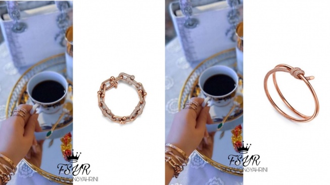 Perhiasan Syahrini Seharga Rp1,3 M (Instagram/fashionsyahrini2)