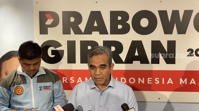 Wakil Ketua TKN Prabowo-Gibran, Ahmad Muzani. (Suara.com/Novian)