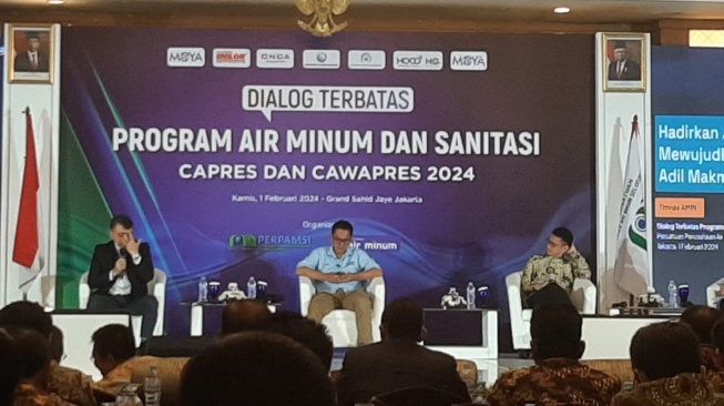 Diskusi Sanitasi, Perpamsi Minta Negara Hadir dan Anggarkan 2-3% APBN untuk Penyediaan Air Bersih