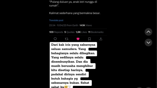Ria Ricis menyinggung tentang sang suami yang sering pulang malam. (TikTok)