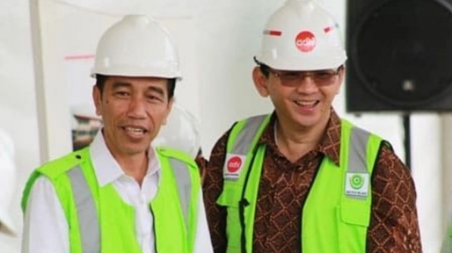 Presiden Jokowi lalu Ahok (Instagram Ahok)