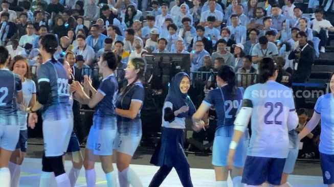 Perceraian dengan Teuku Ryan Jadi Sorotan, Ria Ricis Asyik Main Futsal di Acara Prabowo-Gibran