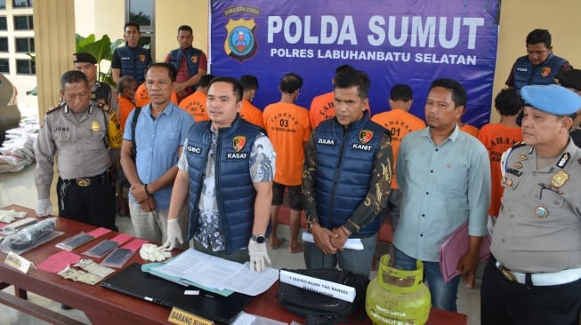 Ungkap Kasus Curat hingga Cabul, Polres Labusel Tangkap Belasan Pelaku