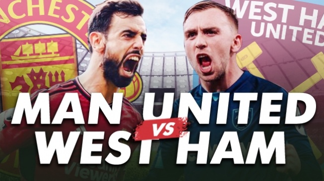 Link Live Streaming Manchester United Vs West Ham United Di Liga Inggris Segera Kick Off 