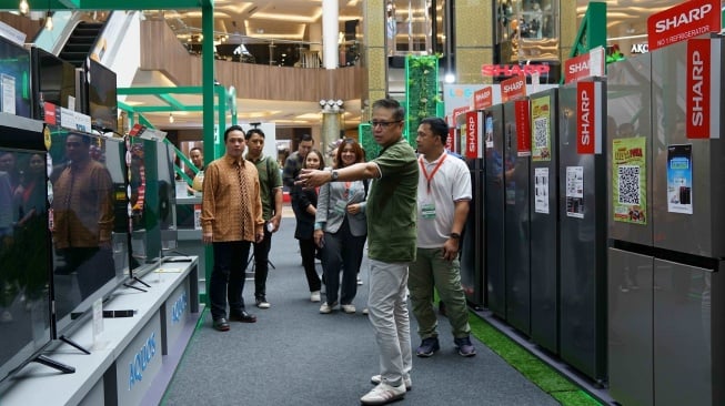 Sharp Greenovation di Bandung. [Sharp electronics Indonesia]