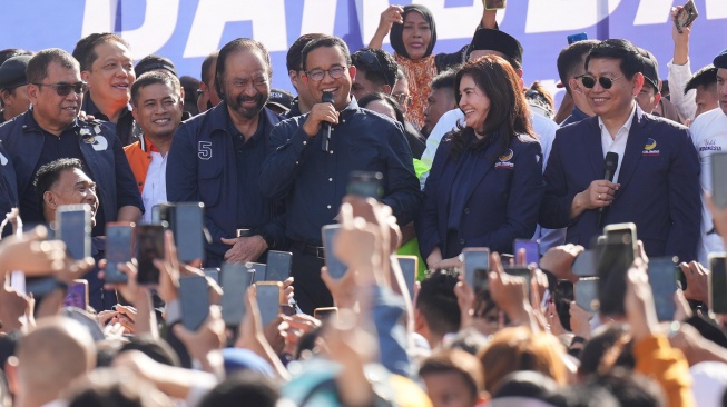 Soal Debat Pamungkas Pilpres 2024, Surya Paloh: Tak Terlalu Berat Bagi Anies Baswedan