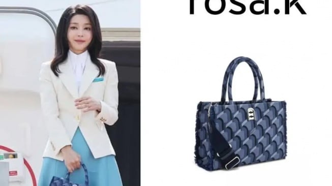 Koleksi Tas dari Brand Lokal Milik Ibu Negara Korsel Kim Keon Hee (TikTok/@fashionpejabat)