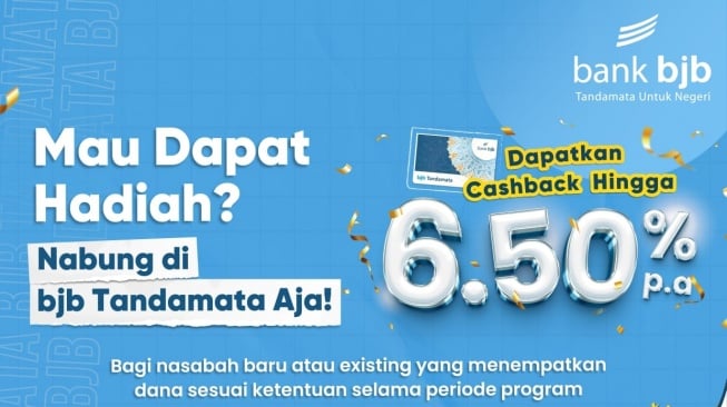 Bank bjb Hadirkan Program Gebyar Tandamata, Hadirkan Cashback Hingga 6,50%