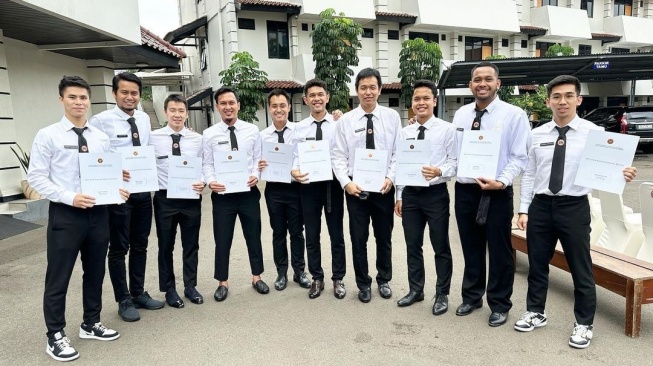 Pengangkatan atlet sebagai ASN Kemenpora, termasuk Anthony Ginting, Marcus Gideon, dan Fajar Alfian. (Instagram/@fajaralfian95)