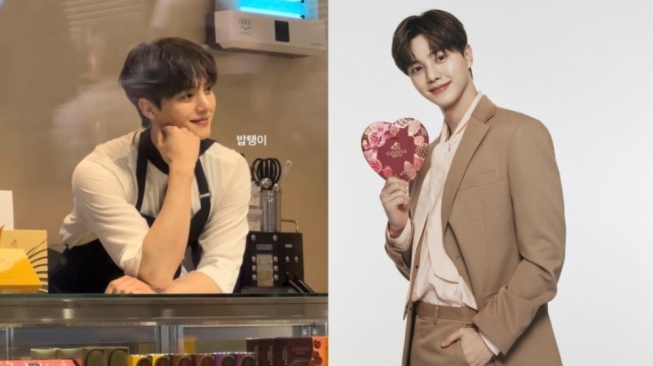 Bukan Syuting Drama, Song Kang Justru Terciduk sedang Part Time di Cafe?