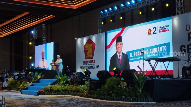 Hadir di Bali, Prabowo Ungkit Debat Capres Kelima: Hari Ini Nilai Saya Berapa?