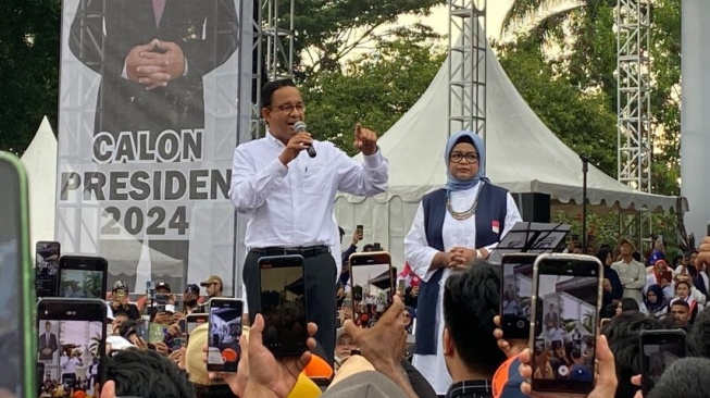 "Satu Orang Cari 10 Suara", Strategi Anies Menangkan Pilpres di Kaltim