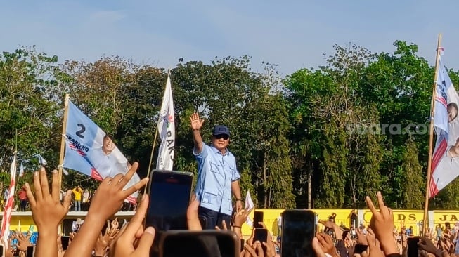 Prabowo Singgung Orang yang Bilang Jokowi Tak Bisa Kerja: Otaknya Perlu Diperiksa