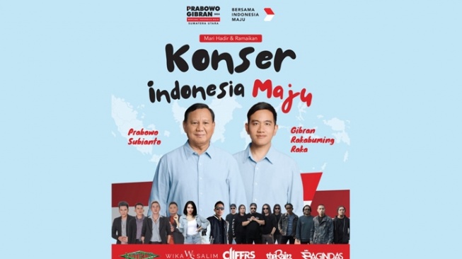 Prabowo-Gibran Direncanakan Hadiri Konser Indonesia Maju di Deli Serdang, Bukti Keseriusan Relawan Menuju Kemenangan!