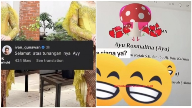 Komentar Ivan Gunawan dan rumor tunangan Ayu Ting Ting (Instagram/pembasmi.kehaluan.reall)