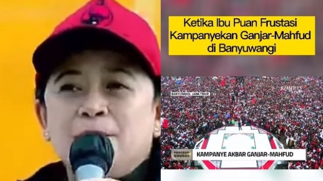 Puan Maharani Frustasi Kampanyekan Ganjar-Mahfud? Teriakan 'Nomor Dua' Menggema