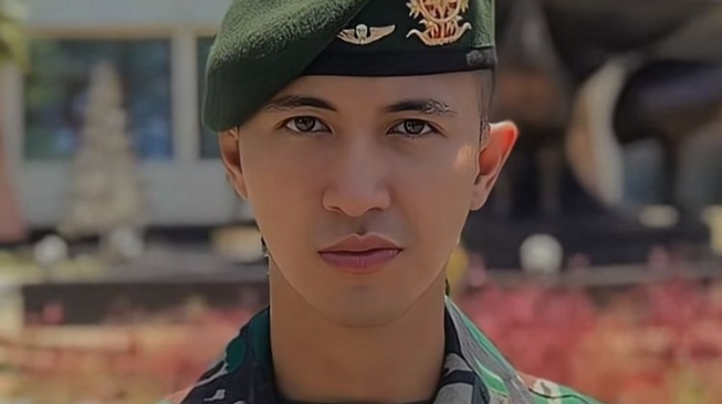 Muhammad Fardana, anggota TNI yang baru saja lamar Ayu Ting Ting (TikTok)